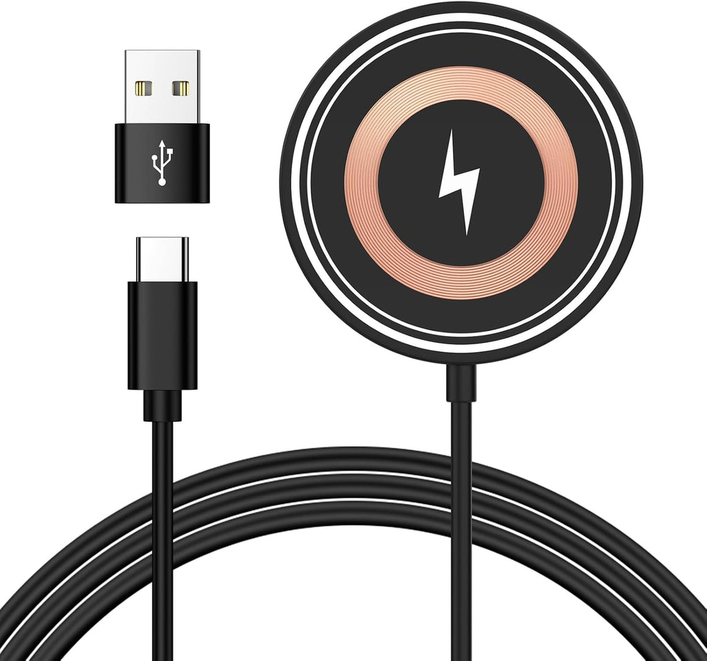 Magnetic Wireless Charger for Samsung Galaxy S26 Ultra Z Fold8/Flip8 7 S26+ | S25 Ultra S25 Fe/Edge S24 S23,Pixel 10 9A,15W Wireless Fast Charging Station Magsafe Charger Pad for Iphone 17E 17 Pro Max 16